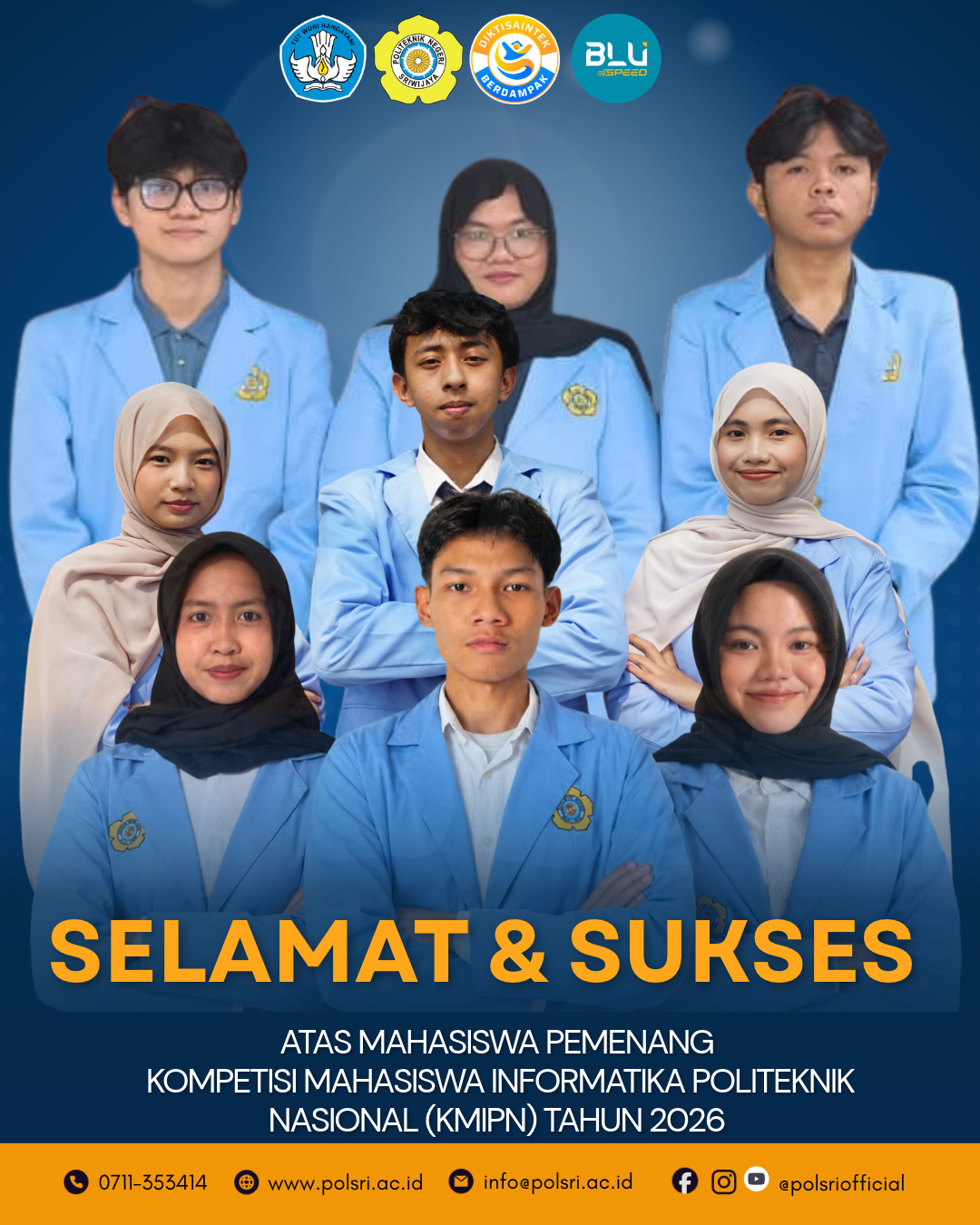Tiga Prestasi pada KMIPN VIII 2026 